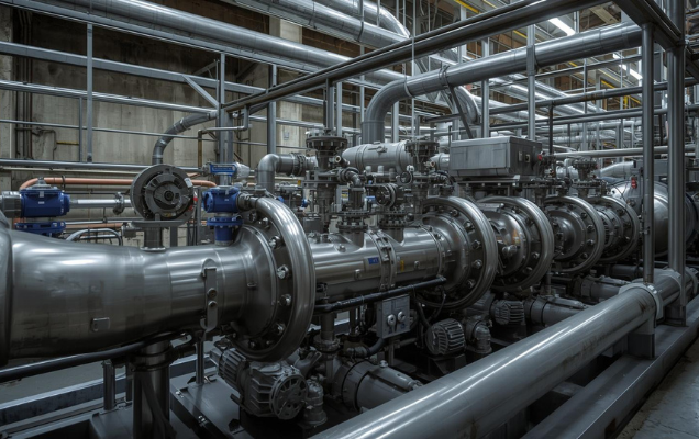 industrial turbine hydraulic system machinery